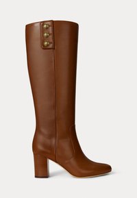 KENNDI - Stivali alti - lauren tan