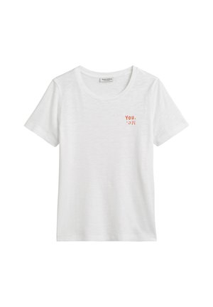 Marc O'Polo REGULAR - Print T-shirt - white