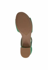 Caprice Sandali - green suede