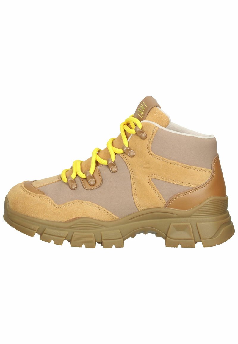 camel active Platform ankle boots - tan