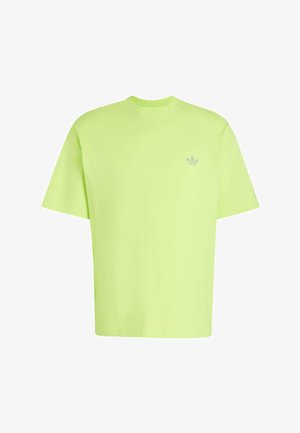 adidas Originals, ADIDAS ORIGINALS TREFOIL ESSENTIALS SPACER LOOSE TEE - T-paita - semi frozen lemon