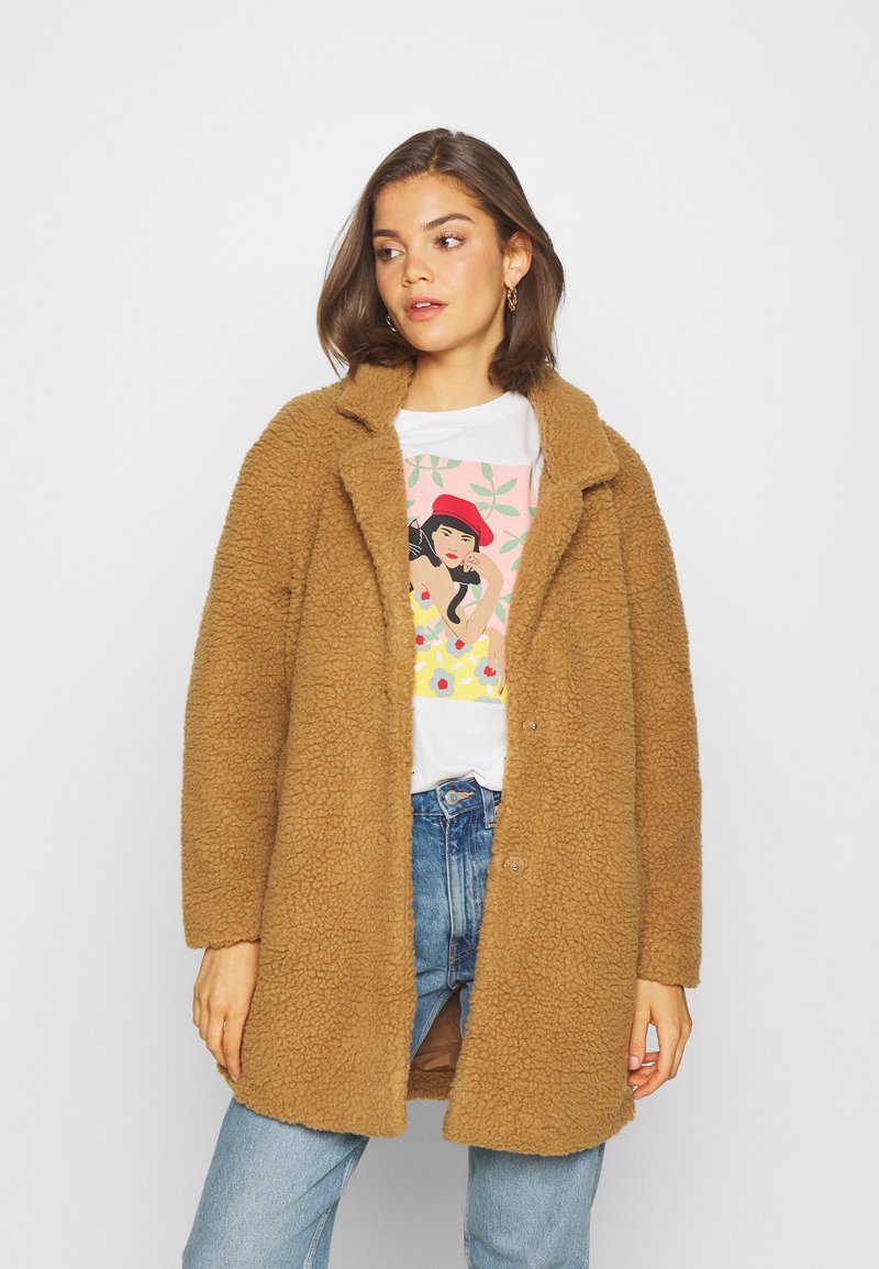 ONLY ONLAURELIA COAT - Casaco de inverno - toasted coconut
