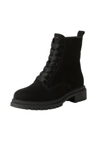 Tamaris MIT TOUCH-IT REMOVABLE - Botines con plataforma - black