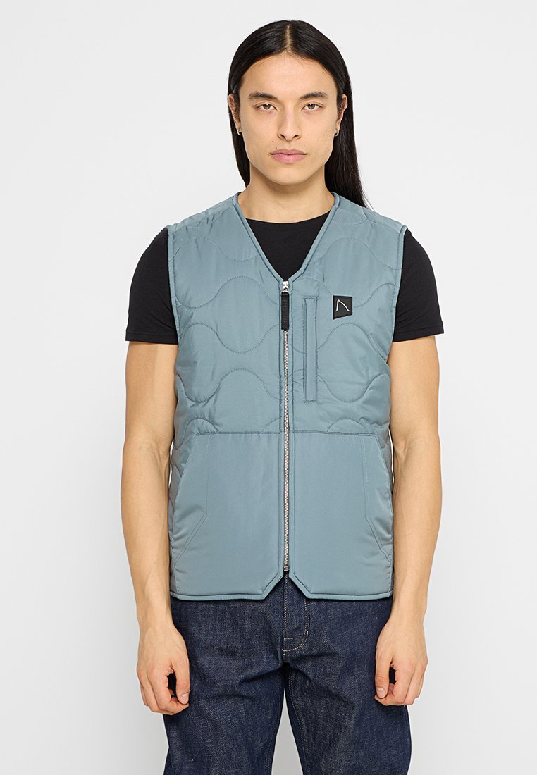 CHASIN’ Bodywarmer blauwgrijs CHASIN’ Bodywarmer blauwgrijs