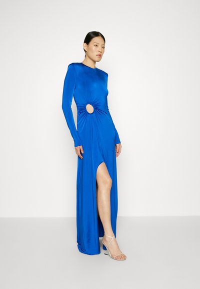 Et Ochs KATHERINE GATHERED CUTOUT GOWN - Μάξι φόρεμα - blue