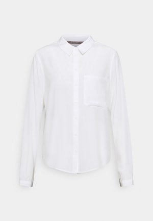 Basic Blouse with pocket - Paitapusero - off-white