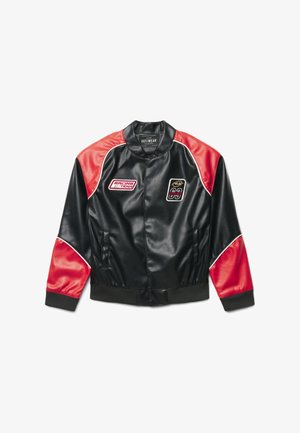 Calliope, CAPOSPALLA FANTASIA - Veste en similicuir - nero ultrablack