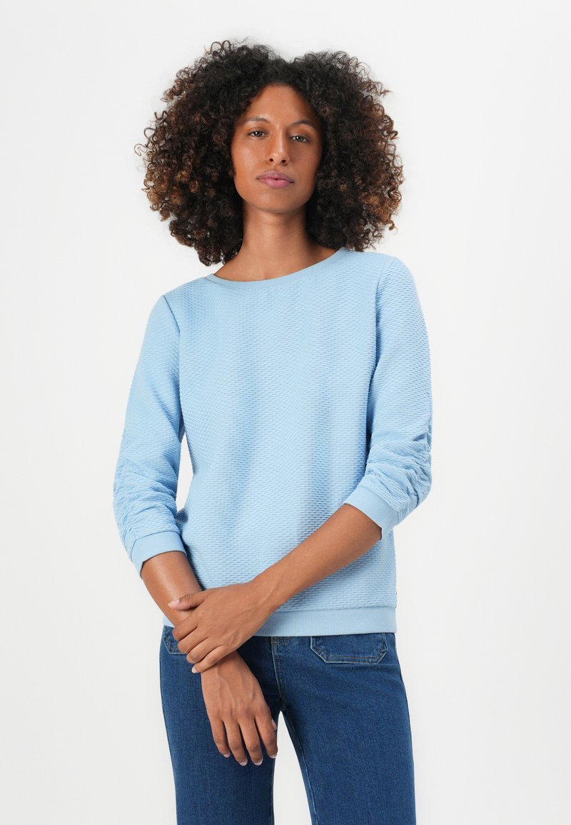 Pull Femme Tom Tailor Denim Col V – Sweater Décontracté En Maille Douce, Regular Fit, Fibres Recyclées