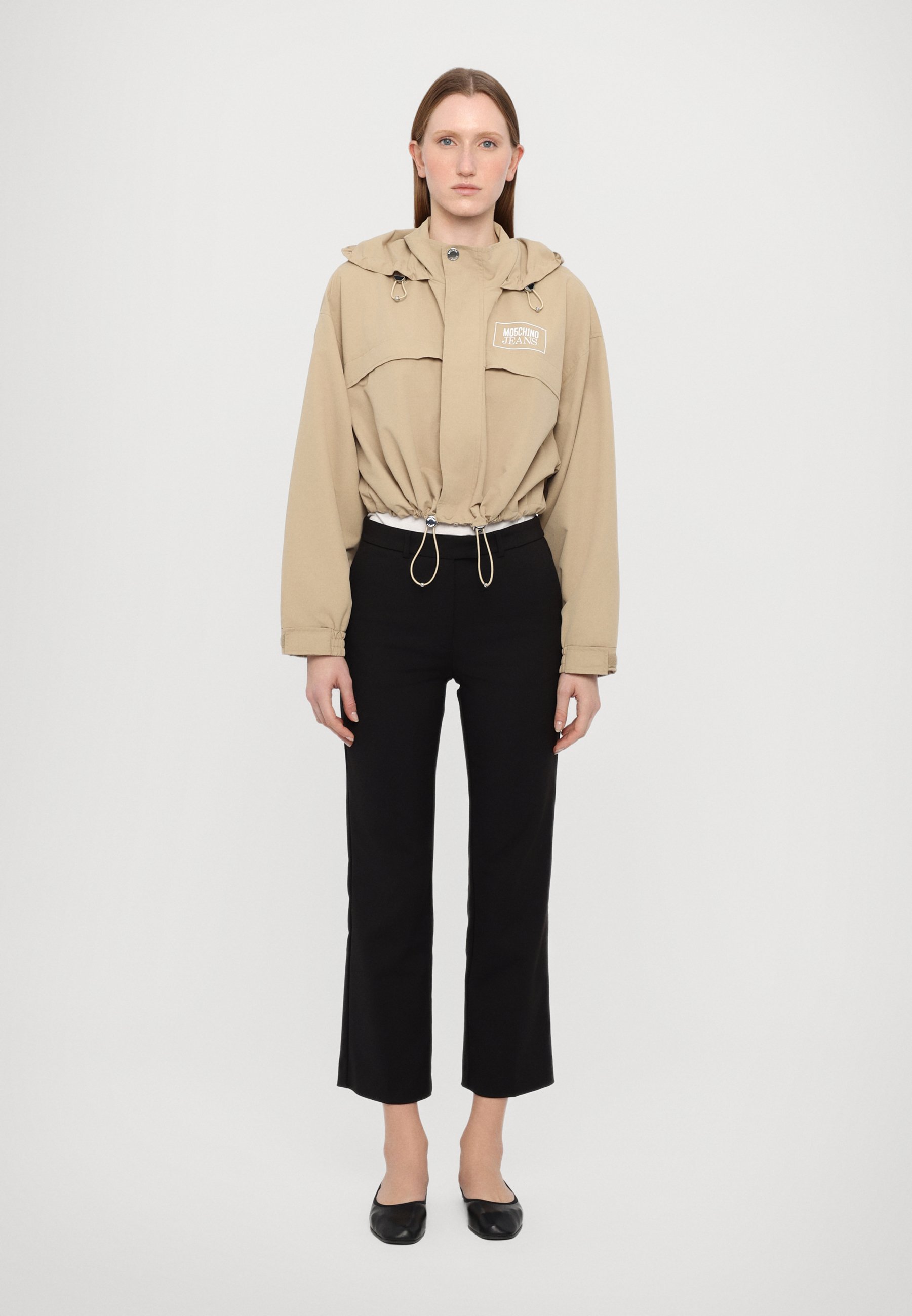 MOSCHINO JEANS HIKING - Light jacket - marrone/beige