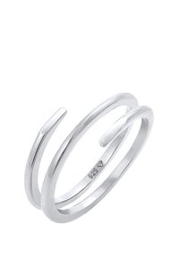 Hõbedast reguleeritav sõrmus, millel on minimalismi stiilis topeltpael. Siidine, läikiv pind kergelt kumerate joontega ning märgistusega, mis näitab 925 hõbedat.