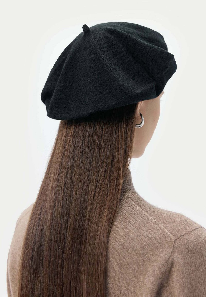 GOBI Cashmere BERET - Beanie - black - Zalando display picture 3