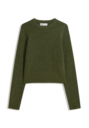 ROUND NECK - Trui - evergreen