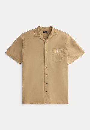 Polo Ralph Lauren Big & Tall, OXFORD CAMP SHIRT - Ing - cafe tan