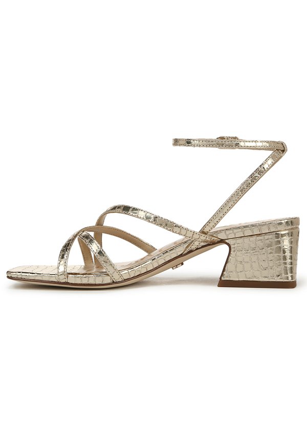 Riemensandalette - jute croco