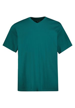 GROSSE GRÖSSEN REINE V-AUSSCHNITT - T-Shirt basic - petrol