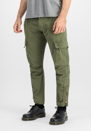 Alpha Industries, TASK FORCE PANT - Cargohose - vintage green