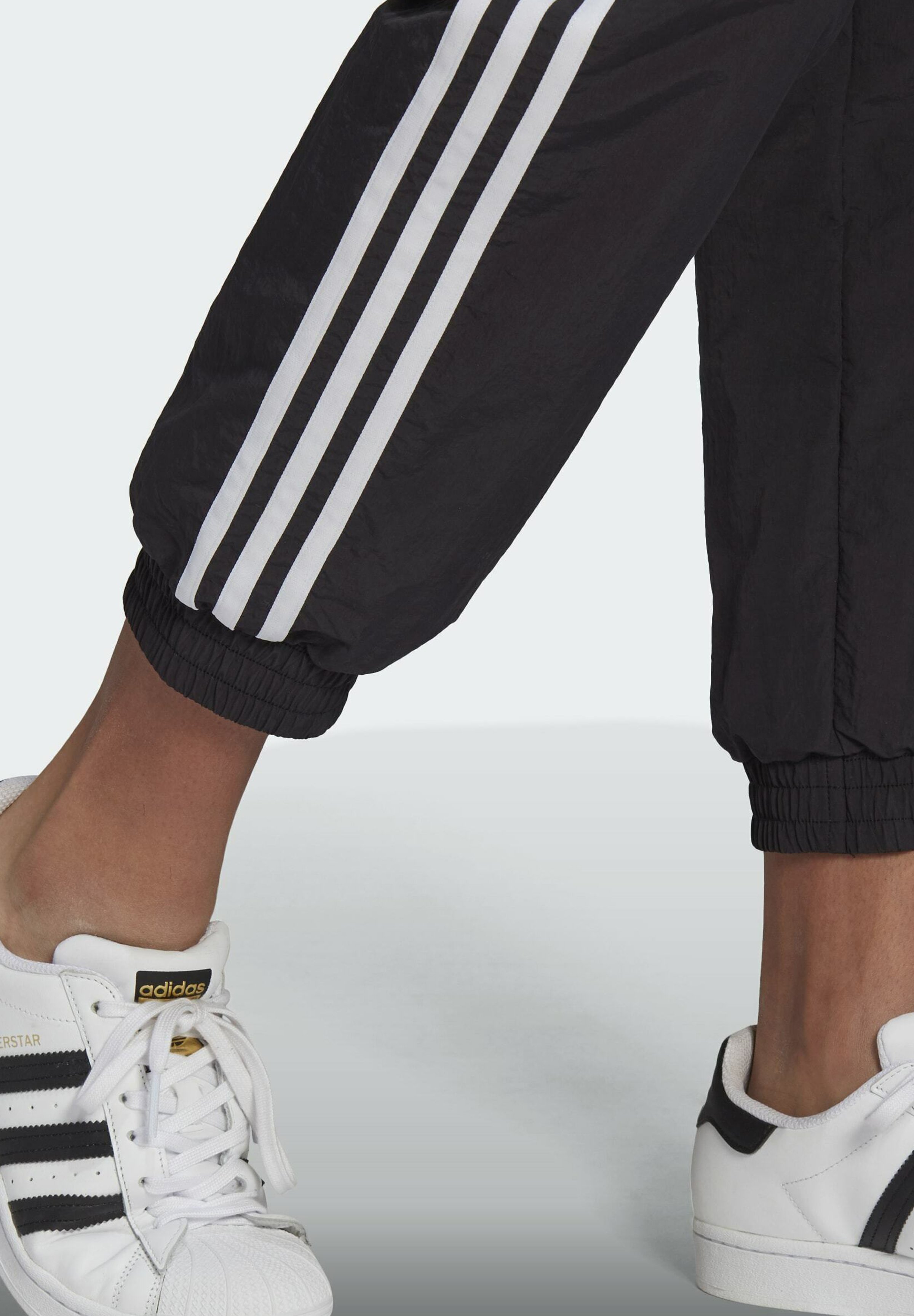 adidas Originals ADICOLOR CLASSICS DOUBLE-WAISTBAND FASHION TRACKSUIT  BOTTOMS - Pantaloni sportivi - black/nero - Zalando.it