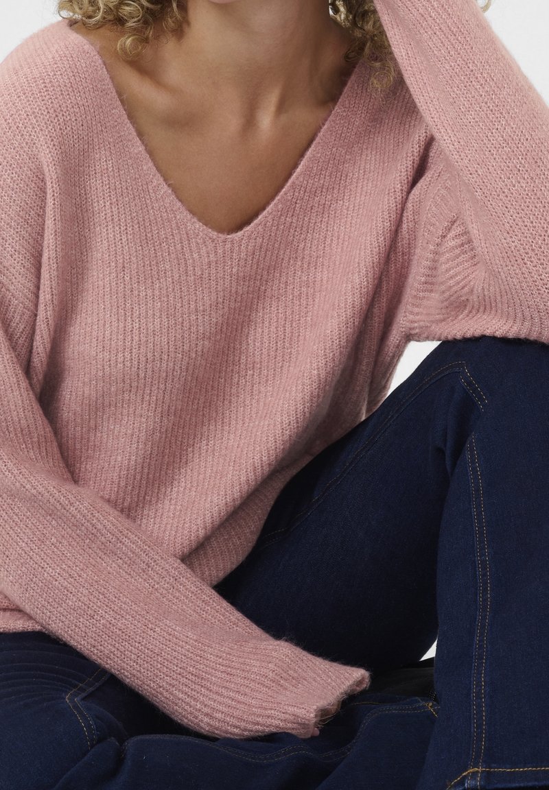 Love Copenhagen Stickad tröja - light pink