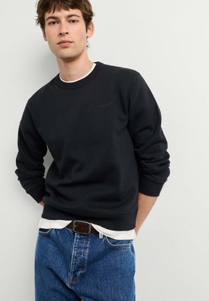 Pepe Jeans, PEPE JEANS CARDIGAN JEFFERSON CREW - Sweater - black