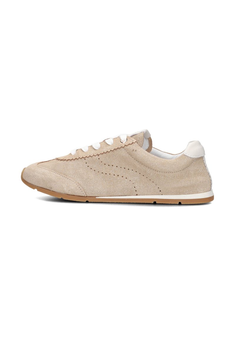 Unisa LAGE SNEAKERS DARA - Sneaker low - platino chalk honey sole