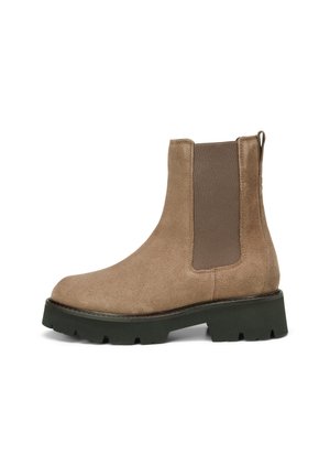 Platform bokacsizmák - dark taupe