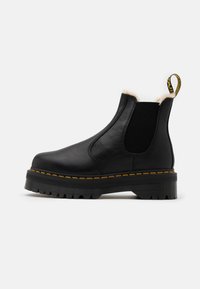 2976 QUAD - Bottines à plateau - black/natural