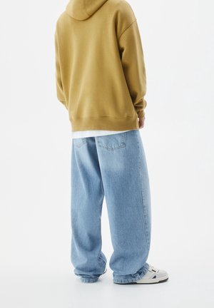 PULL&BEAR, Sweat à capuche - mustard yellow