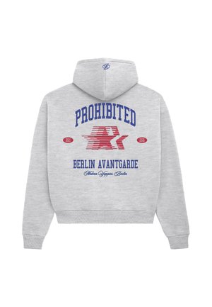 PROHIBITED, BERLIN AVANTGARDE HOODIE UNISEX - Φούτερ με κουκούλα - grey melange
