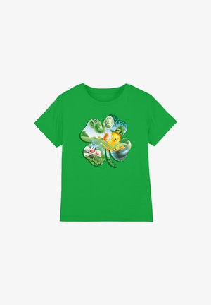 Warner Brothers, LOONEY TUNES TWEETY SHAMROCK UNISEX - Print T-shirt - dark green