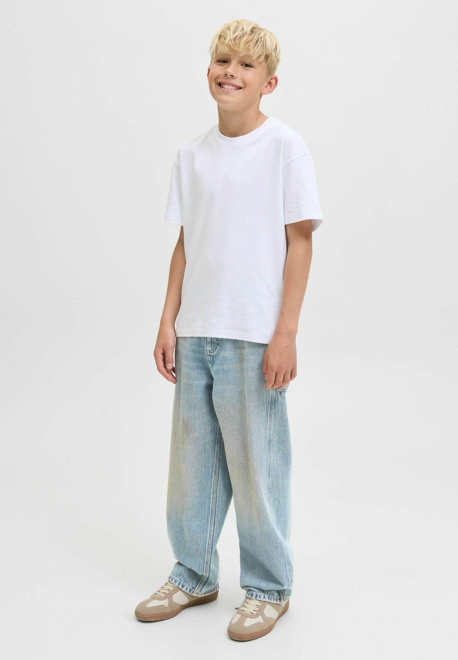 Jeans Garçon Jack & Jones Junior - Coupe Ajustée, Stretch, Fermeture Zip - 7
