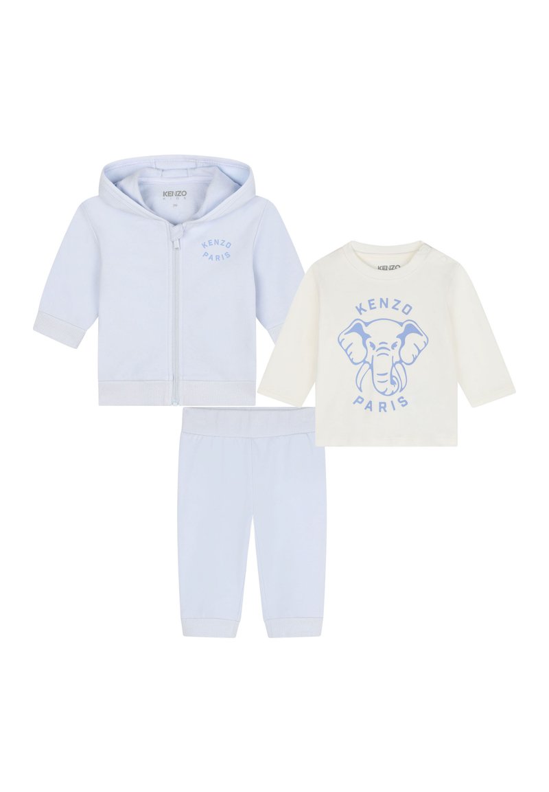 KENZO kids SET - Sweat zippé - ciel