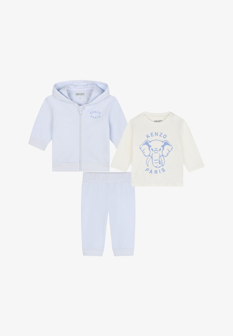 KENZO kids SET - Sweat zippé - ciel