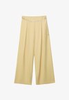 Pantalon classique - light yellow