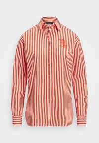 Seleccionado, orange/white