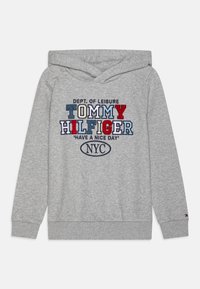 Tommy Hilfiger SPORTS - Felpa con cappuccio - light grey heather