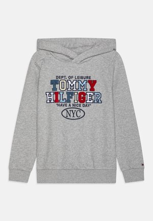 Hoodie - mottled light grey