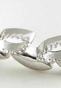 Next OPEN LEAF REGULAR FIT - Sormus - silver coloured