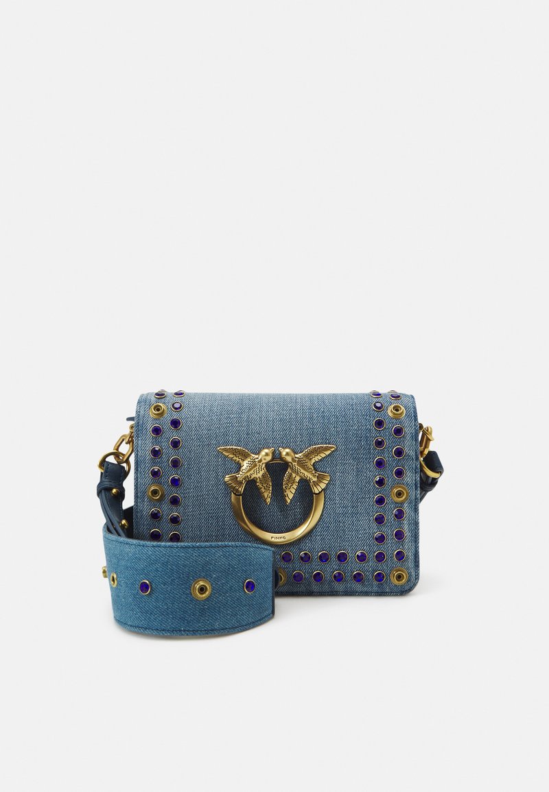 Pinko LOVE CLICK MINI Across body bag denim/blue denim Zalando.co.uk