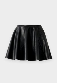 FLARED MINI SKIRT - Minissaia - black