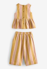 Next STRIPE   - REGULAR FIT - Püksid - pink yellow