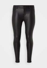CARPUNK COATED - Trousers - black