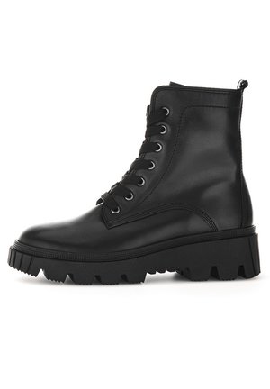 Platform boots - schwarz schwarz