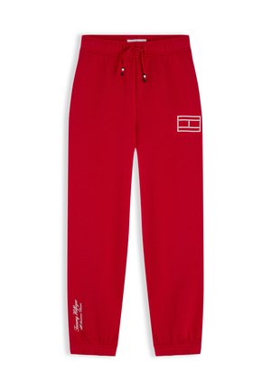 Tommy Hilfiger, OUTLINE FLAG UNISEX - Verryttelyhousut - primary red