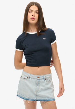 Superdry & Co Minifalda - phoenix pale blue