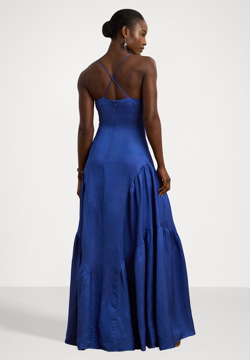 Lauren Ralph Lauren VITHYA SHANTUNG SLEEVELESS GOWN - Occasion wear - blue  lapis/blue - Zalando.ie
