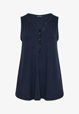 Evans, PLUS SIZE VESTS & CAMIS. - Blouse - navy