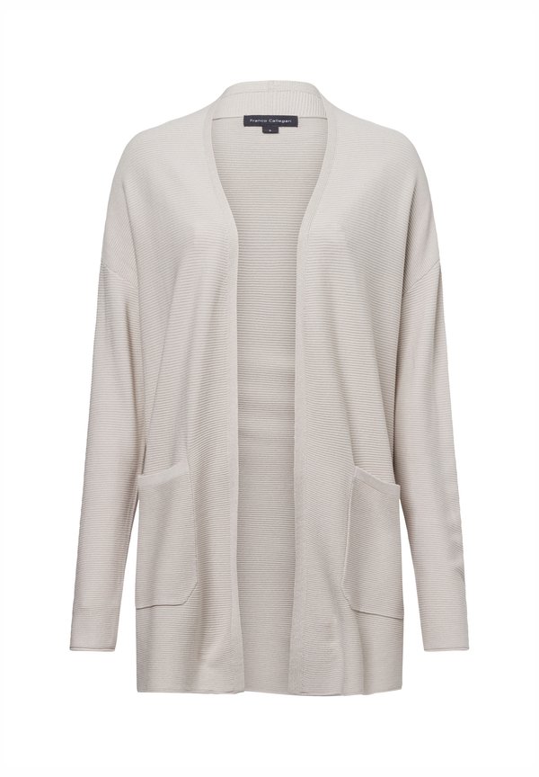 HÜLLE - Strickjacke - beige