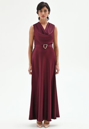 LUNGO - Robe de cocktail - bordeaux