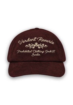 PROHIBITED Gorra - bordeaux