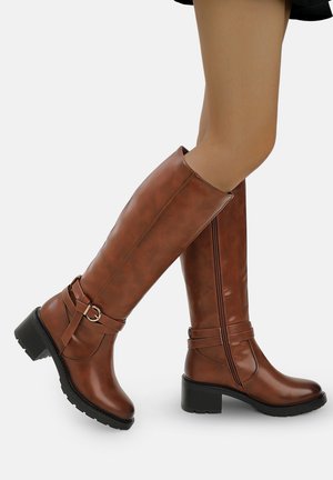 Bottes à plateau - braun